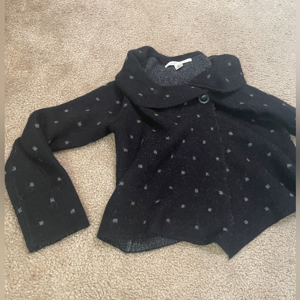 Max studio asymmetrical cardigan